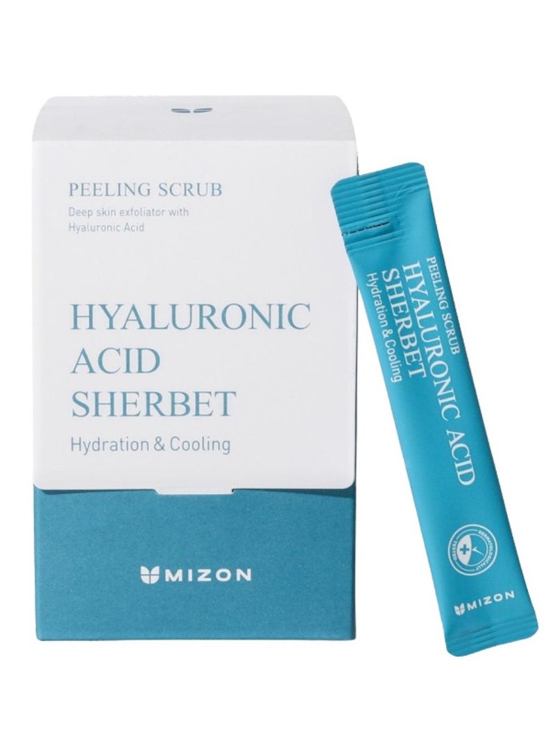 ميزون مقشر ميزون المقشر العميق للبشرة بحمض الهيالورونيك شيربيت 40*5 جرام - Image 1