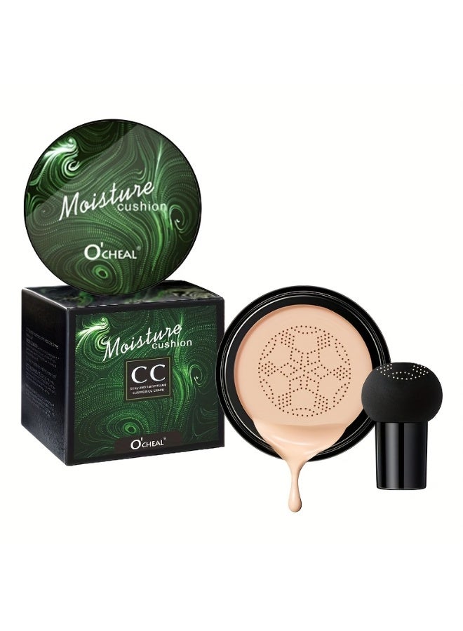 Sunisa Mushroom Air Cushion CC Cream Concealer Moisturizing Foundation Primer Makeup