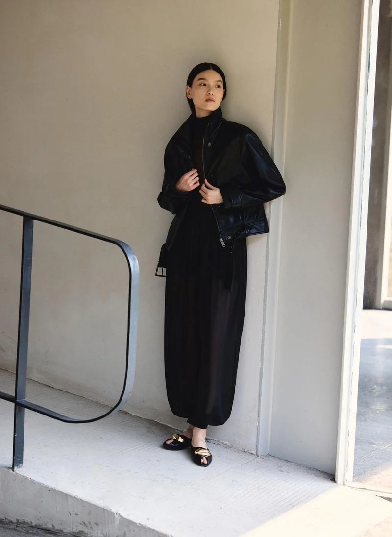 Lichi  Lightweight trousers with wide cuffs for Women | Best Price UAE