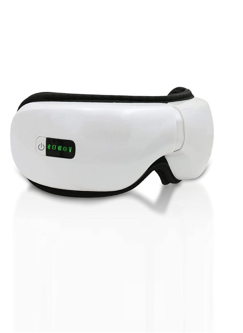 Generic - Foldable Eye Massager with Heat, Compression, Air Pressure, and Vibration Massage to Relieve Eye Fatigue, 5 Modes Adjustable, Eye Massager with Bluetooth Music, USB Rechargeable - Image 1