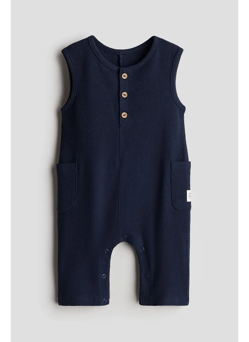H&M Cotton romper suit