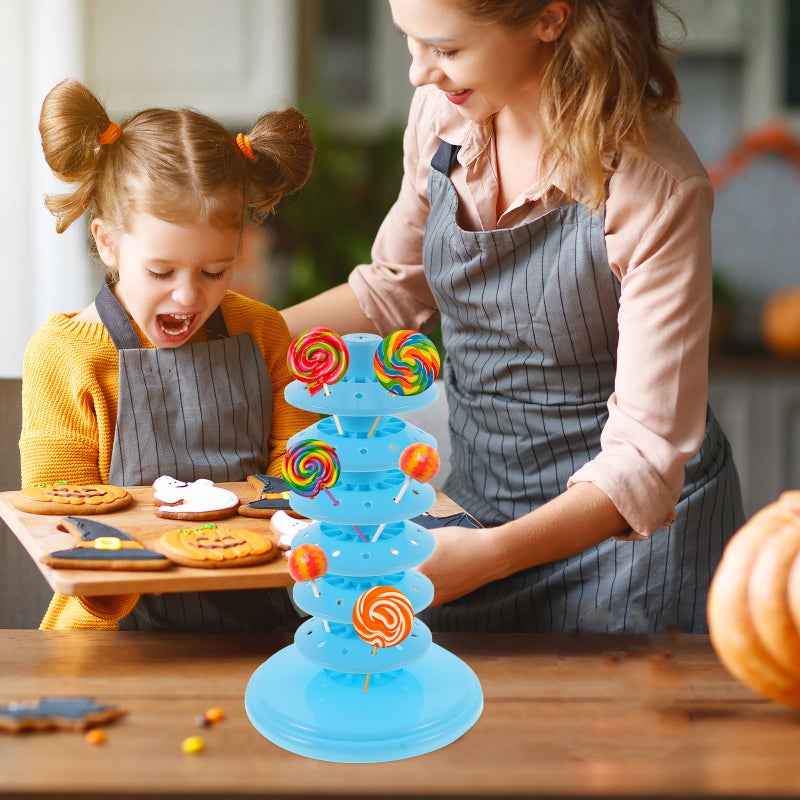 2pcs Multi-tier Lollipop Stand Tiered Lollipop Holder Adjustable Lollipops Stand Cake Display Rack - Image 2