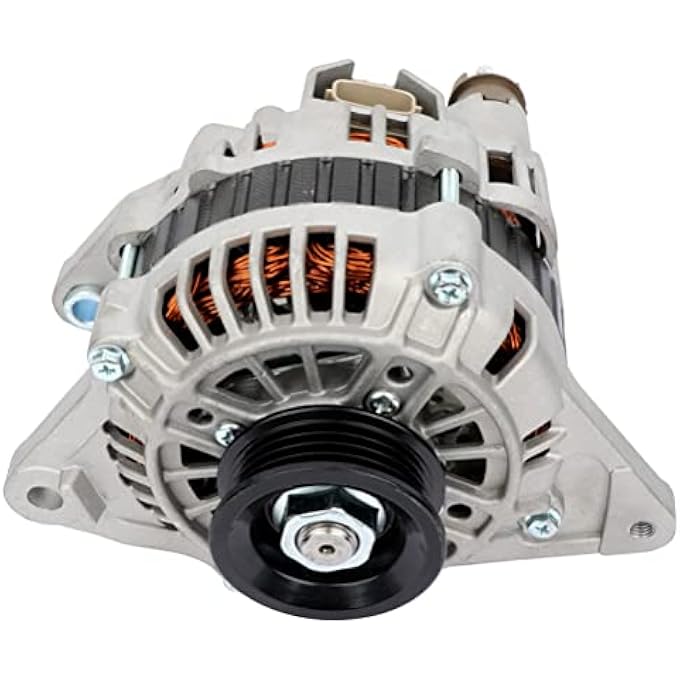 ASTOU Alternator Stable High Output Fit for 2005-2007 for Mitsubishi for Lancer (L4 2.0L Alternator Rebuild Kit Replace 11170 - Image 2
