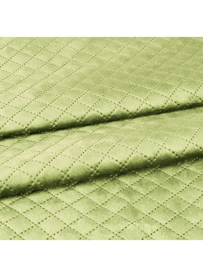 STITCHNEST طقم 2 غطاء وسادة | مخمل مبطن | مهندي | مظهر ناعم وفاخر | 16x16 بوصة | مناسب للكنبة وديكور غرفة المعيشة - Image 5