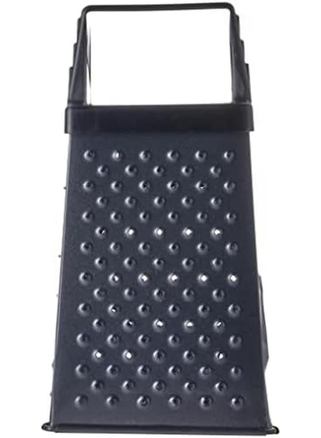 Prestige Stainless Steel Mini Box Grater Sturdy And Durable Soft Grip Handle Dishwasher Safe Black  - Image 4