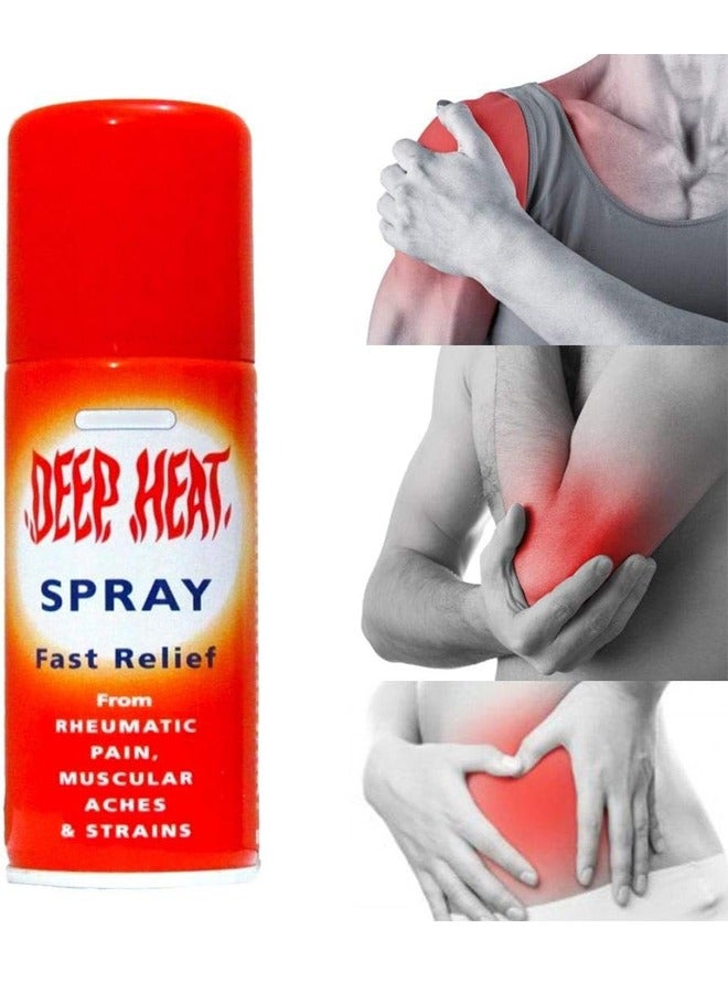 Deep Heat Fast Relief Spray 150ml - 6 PCS - Image 5