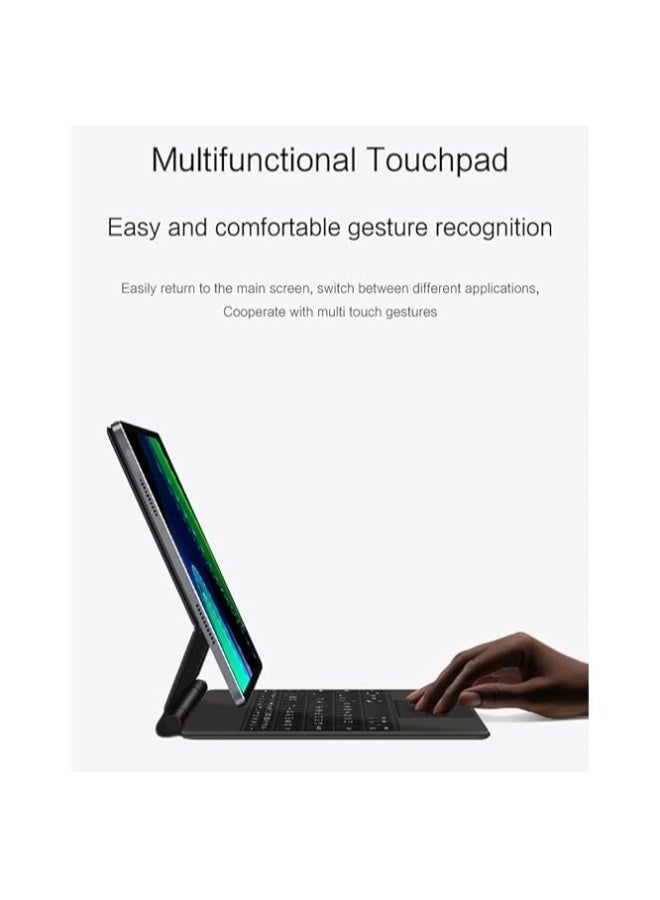 Magnetic Smart Bluetooth Keyboard Case Compatible with Xiaomi Pad 6S Pro 12.4'' 2024 with Trackpad RGB Keyboard for Mi Pad 6S Pro - Image 5