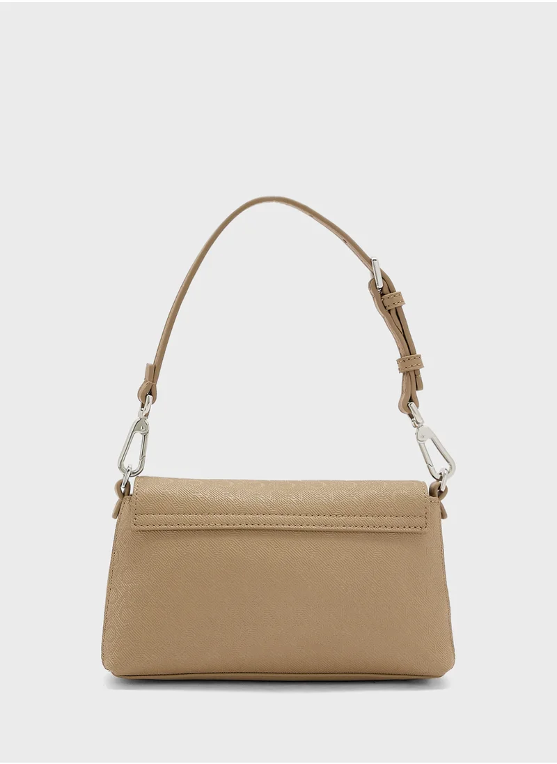 كالفن كلاين Must Double Strap Mini Crossbody