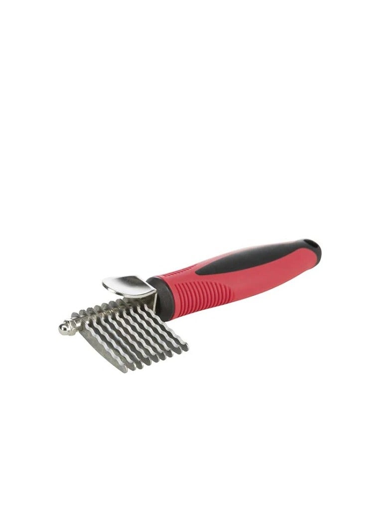 تريكسي بلاستيكمفك تشابك الفراء المعدني حافة مسننة - Image 1