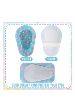 Vergali Adhesive Eye Patches 45 Pcs Kids Girls Boys  Patches Toddler Bulk Patch Fabric Breathable Fun Cute Designs Cotton Bandages For Light Blocking 9 Styles  - Image 2