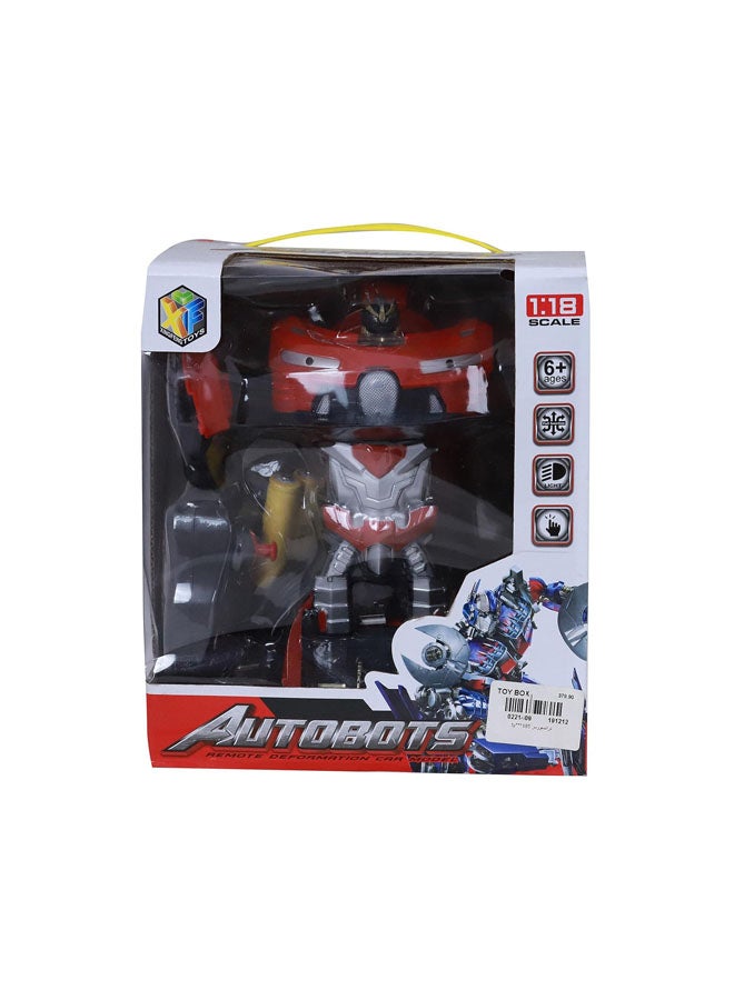 سيارة محول مع جهاز التحكم عن بعد