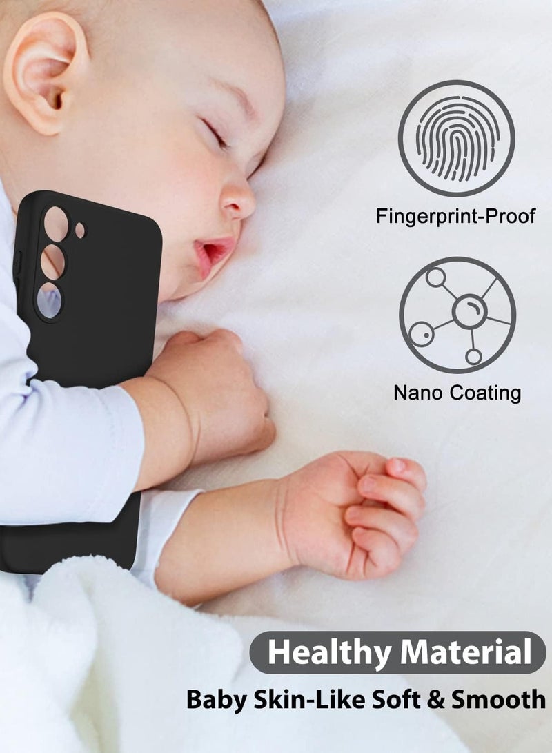 BORTONY Samsung Galaxy A15 Case Cover Flexible Soft Silicone Slim Fit Case for Galaxy A15 Anti Scratch with Inside Microfiber Lining Shockproof Protective Phone Case for Galaxy A15 4G/5G 6.5 inch - Image 4