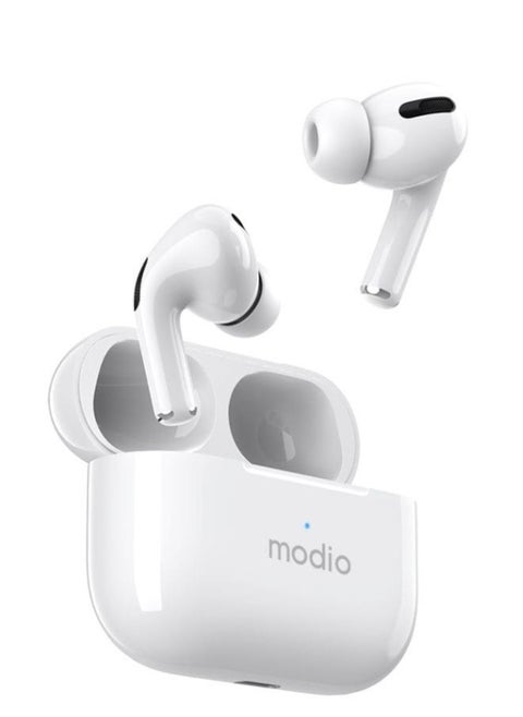 True Wireless Stereo Earpods with Charging Case – Superior Sound, Convenient Portability, Available in Red/Black/Blue