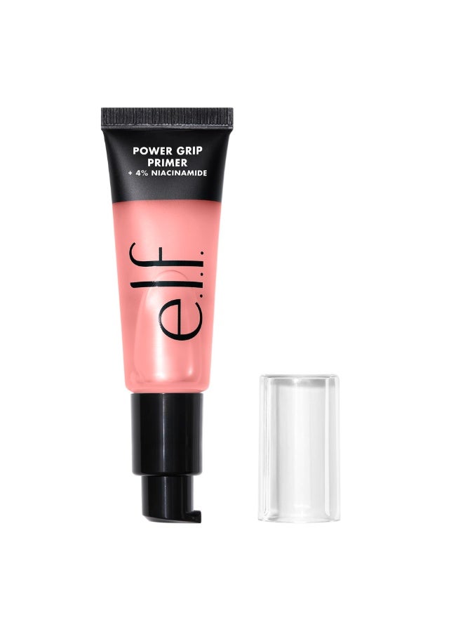 elf e.l.f. Niacinamide Power Grip Primer – Brightening Gel-Based Makeup Base for Smooth, Radiant Skin (0.8 Fl Oz) - Image 1