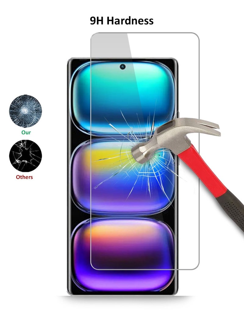 Techie Infinix Hot 50 5G HD Clear Tempered Glass Screen Protector - Image 3