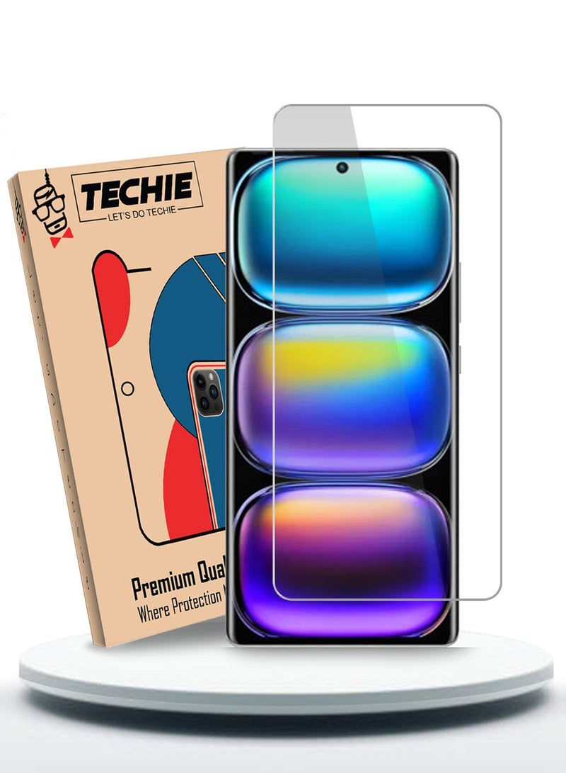 Techie Infinix Hot 50 5G HD Clear Tempered Glass Screen Protector - Image 1