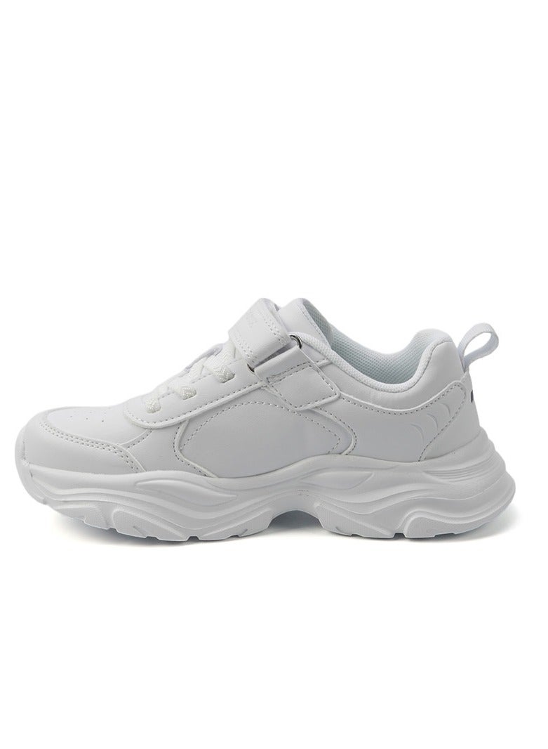 U.S. Polo Assn. Kids WhiteVelcro Strap Sneakers – Easy-On, Day Fun for Little Explorers!  - Image 2