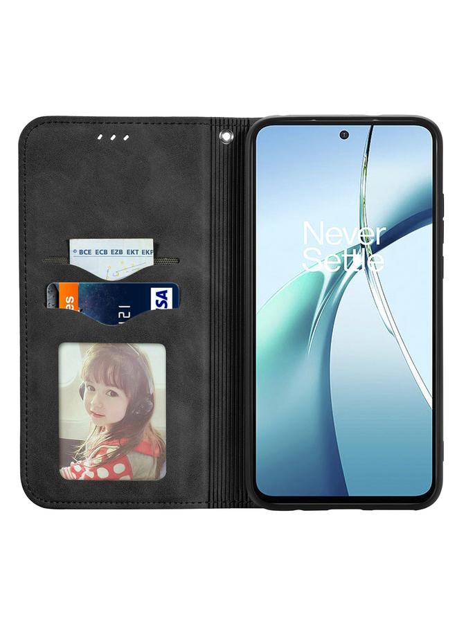 S-TOP Case For Nothing Phone 2a Plus Retro Skin Feel Magnetic Flip Leather Phone Case - Image 3
