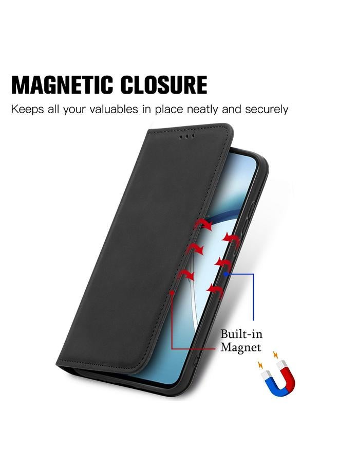 S-TOP Case For Nothing Phone 2a Plus Retro Skin Feel Magnetic Flip Leather Phone Case - Image 5