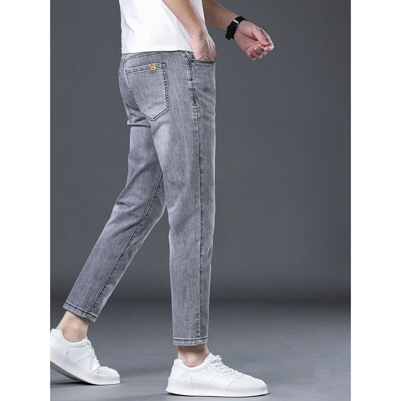 Unisex Classic Denim Jeans Loose Fit Daily Outdoor Wear - Image 1