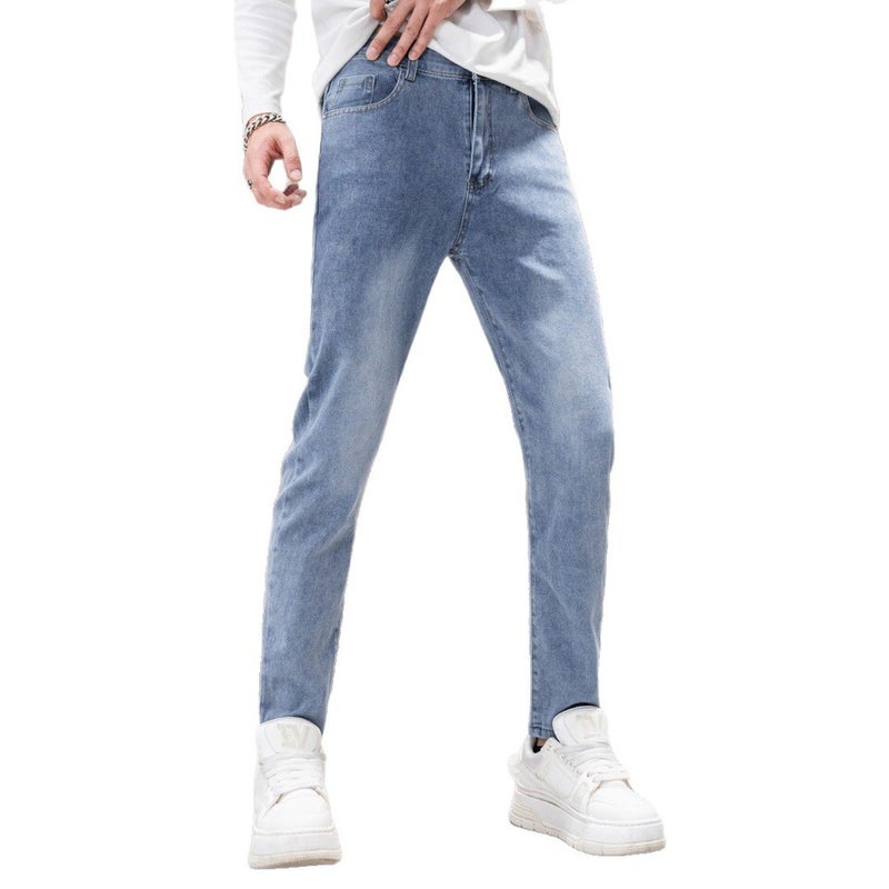 Unisex Classic Denim Jeans Loose Fit Daily Outdoor Wear - Image 5