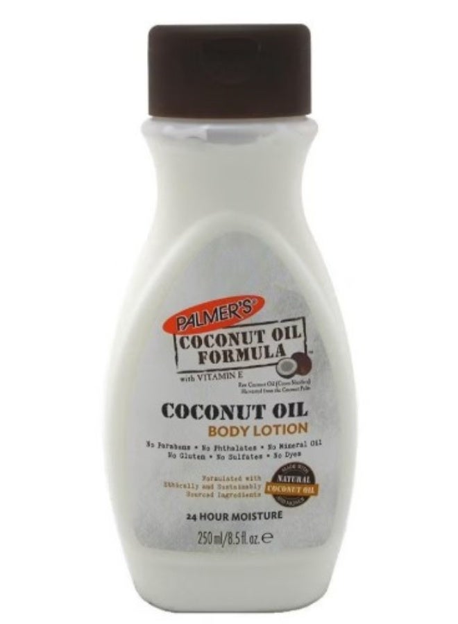 بالمرز لوشن الجسم بزيت جوز الهند من بالميرز – عبوتان × 8.5 أوقية (251 مل) - Image 1