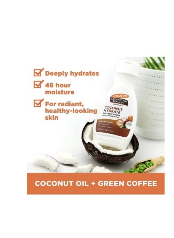 بالمرز لوشن الجسم بزيت جوز الهند من بالميرز – عبوتان × 8.5 أوقية (251 مل) - Image 2