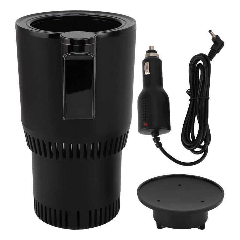 Portable Electric Heating Cooling Cup: Digital Control Display, Quick Cooling Heating, Non Slip - Thermostat Function, Multi Functional Mug for Long Car Trips, Outdoor Sports and Travel - Image 1