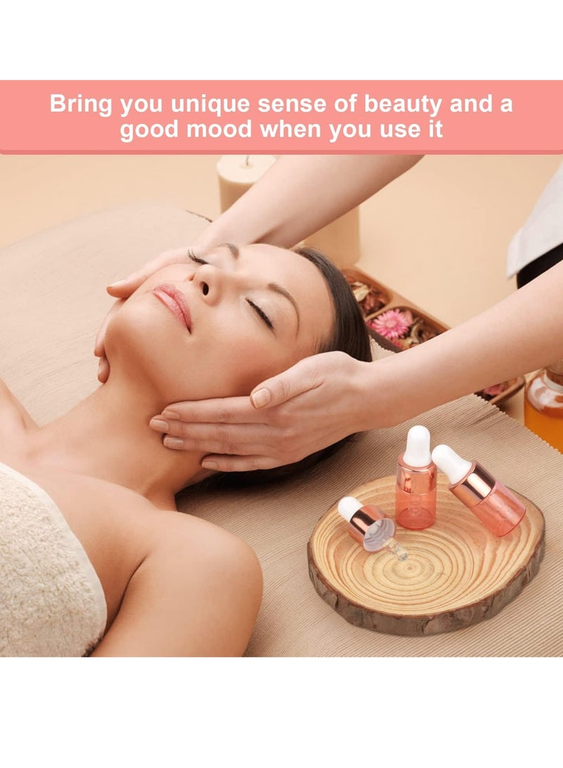 Wresty Pink Glass Dropper Bottles - 15 Mini 2ml Vials for Essential Oils, Aromatherapy, Perfume Samples with Glass Dropper - Image 3