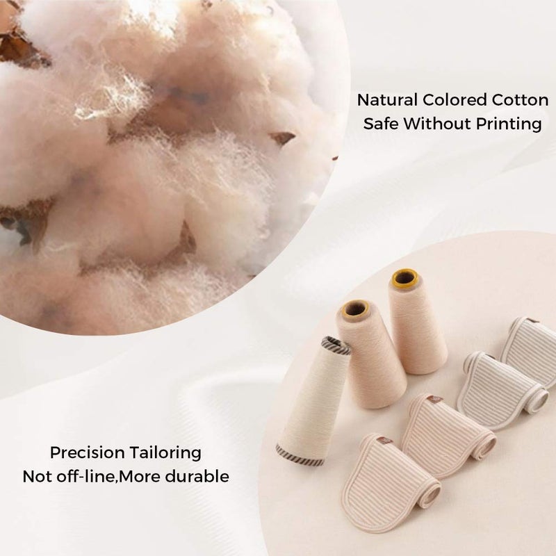 wonuu Baby Umbilical Cord Belt Infant Belly Binder Hernia Care Navel Truss Support Newborn Warm Essential with Breathable Organic Cotton 4 Pack - Image 2