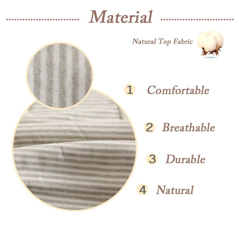 wonuu Baby Umbilical Cord Belt Infant Belly Binder Hernia Care Navel Truss Support Newborn Warm Essential with Breathable Organic Cotton 4 Pack - Image 5