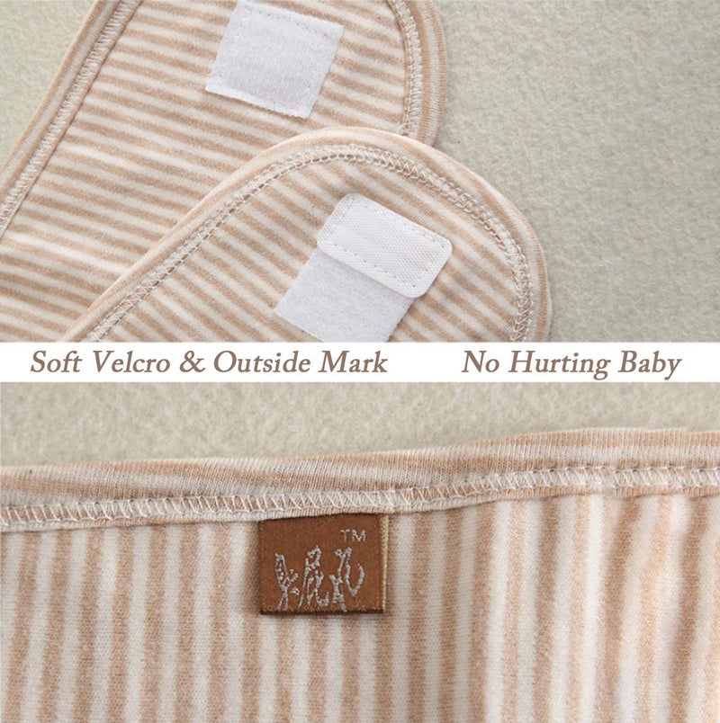 wonuu Baby Umbilical Cord Belt Infant Belly Binder Hernia Care Navel Truss Support Newborn Warm Essential with Breathable Organic Cotton 4 Pack - Image 3