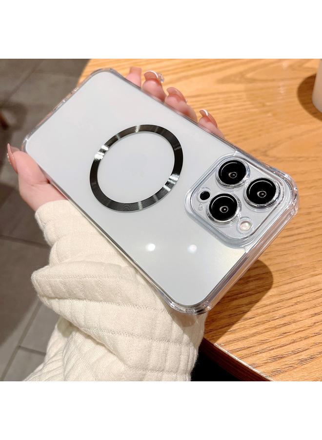 اس-توب جراب لهاتف iPhone 14، جراب زجاجي بدون إطار مع خاصية MagSafe من CD - Image 2