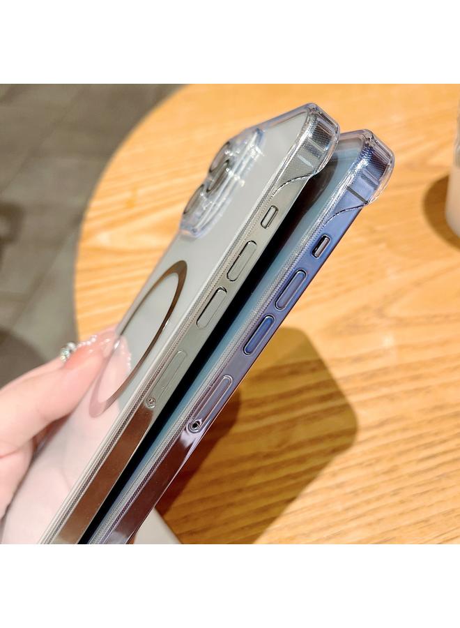 اس-توب جراب لهاتف iPhone 14، جراب زجاجي بدون إطار مع خاصية MagSafe من CD - Image 4