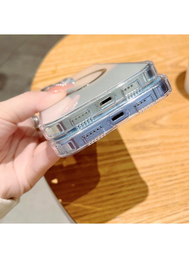 اس-توب جراب لهاتف iPhone 14، جراب زجاجي بدون إطار مع خاصية MagSafe من CD - Image 5