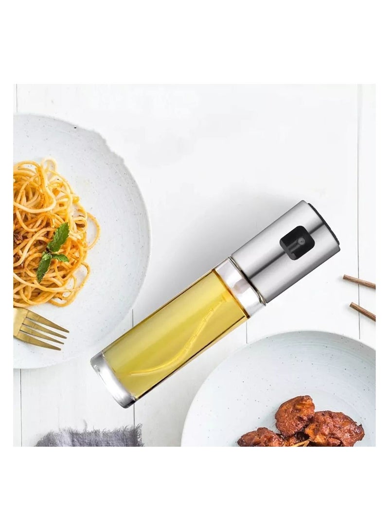 Transparent Oil Spray Bottle Multicolour 100ml  - Image 1
