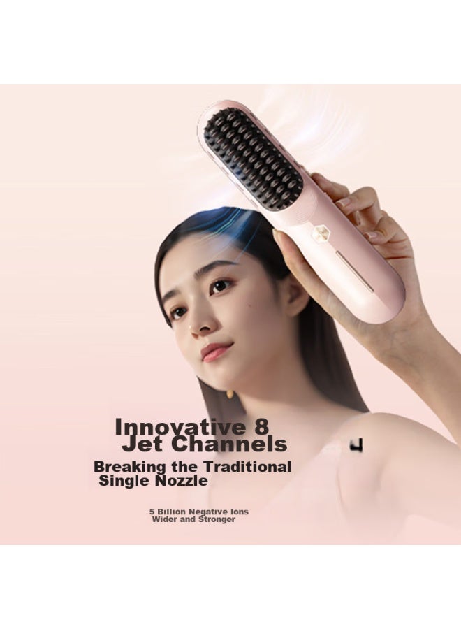 Ubelle Limited Edition Wireless Straight Hair Comb, Negative Ion Hair-friendly, Portable Comb, Practical High-end Gift For Girls, Besties, Women, Girlfriends, Christmas And Birthday Present - Image 1