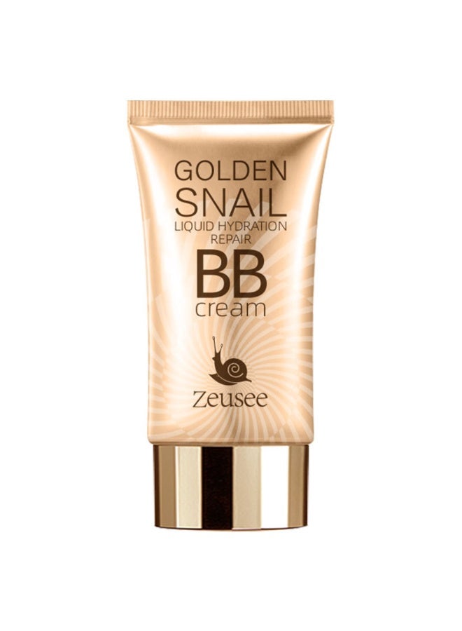Golden Snail BB Cream - Moisturizing Foundation Primer, Full Coverage Concealer for All Skin Types, Matte Finish, Pore-Hiding & Blemish Covering, BB Cream, Foundation - Image 1