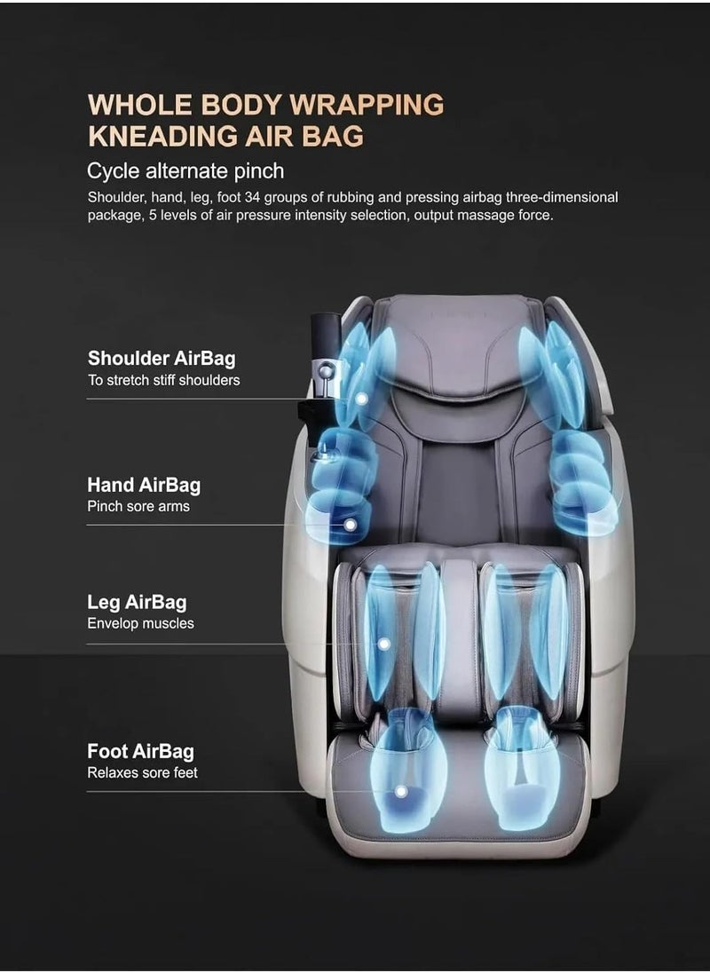 Organized Home - iRest Massage Chair A550 With Voice Control i-OPEN flexible guide 4D-Pro precision movement Dual intelligent detection Electric calf telescopic 3D all-inclusive air bag for foot - Image 1