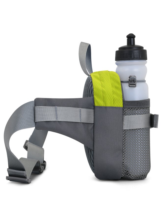 JUNLETU Outdoor Sports Waist Pack with Water Bottle Holder Bum Bag Waist Pouch for Hiking Cycling Running - Image 2