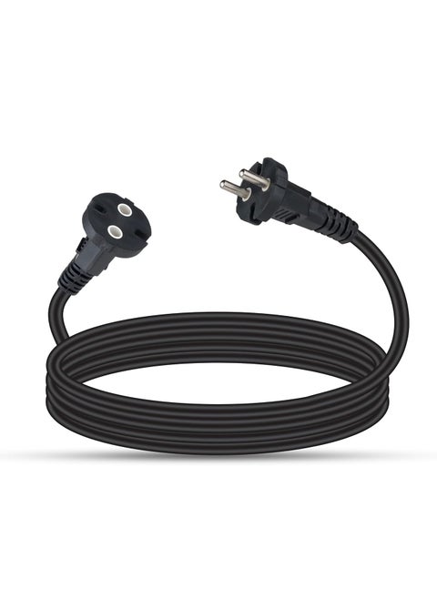 Super GEC MaleFemale Extension Cord HighConductivity Copper Wires Multipurpose Suitable for Computers Televisions Kitchen Appliances Power Tools and More 2 Pin 9 Meter Black