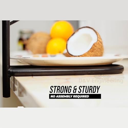 D&V ENGINEERING - Creative in innovation D&V Engineering Metal Tabletop Coconut Scraper/Grater | Sturdy Design | Easy to Use | Sharp 2 mm Stainless Steel Blade | Strong & Stable Construction for Home Kitchen Use (Black) - Image 2