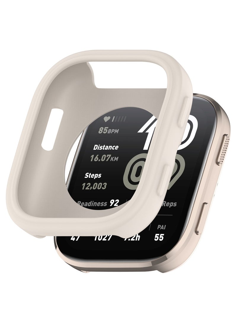 Silicone Case for Huami Amazfit Bip6 (A2435) Soft TPU Shockproof Cover All-inclusive Screen Protector Protective Case for Amazfit Bip6 Starlight - Image 1