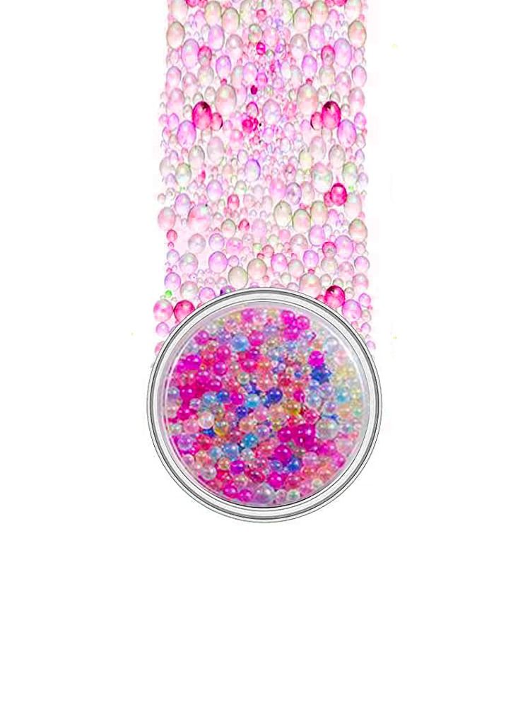 brunson Resin Bubble Beads 8 Colors UV Bottles Water Resin Bubble Beads for DIY Shaker Resin Moulds Fillers Jewelry Making