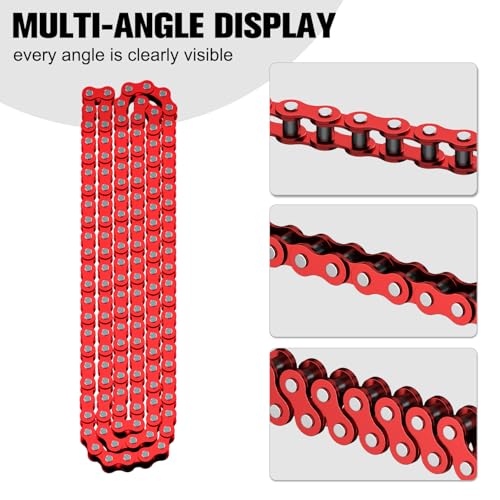 CILOYU Red 35 Chain Compatible with Mini Bike Coleman CT100U CC100X Baja DB30 Motovox MBX10 MBX11 Predator 79cc 97cc 100cc Mega Moto MM-B80 105cc Powersports Parts 140 Link 35 Chain Breaker - Image 3