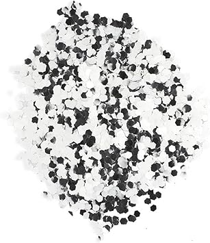 Stargazer Chunky Glitter Shaker Silver Cosmetic glitter for use on the eyes lips face body hair and nails - Image 2