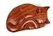 The Handcrafted Sleeping Cat Wood Puzzle Box Handcrafted Animal Keepsake Made from Exotic Hardwood Hidden Compartment Gift for Cat Lovers Jewelry or Trinkets - Image 2