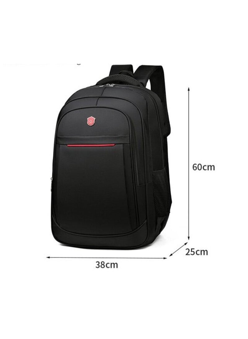 Casual Double Shoulder Backpack High Quality Waterproof with Large Capacity [20-36] Litre, Zipper Closure Good Load-bearing Adjustable Strap Oxd Cloth Wear-resistant and Multi-Function for Travel, Laptop 15.6 inch, College, Luggage,Outdoor and Sports Backpack 60*25*38 cm - Image 2