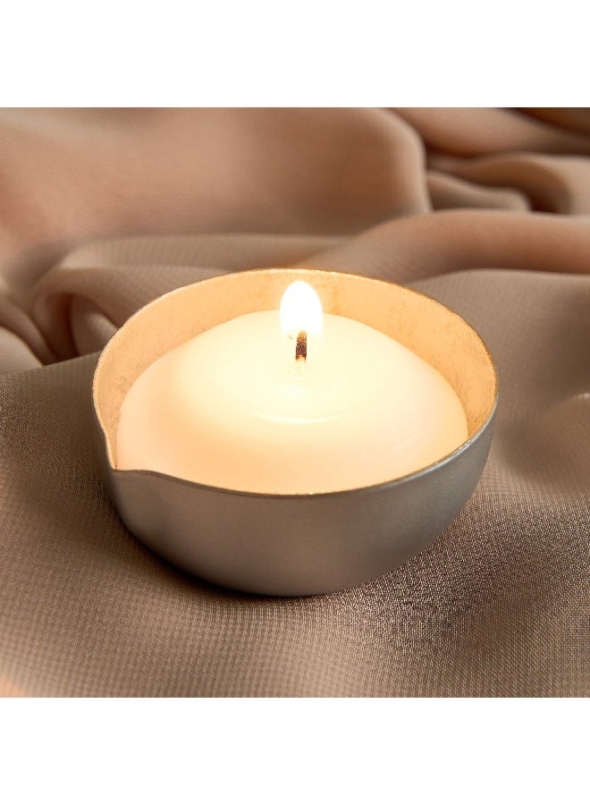 Home Box Neom 1-Tip Foiled Metal Diya 5.5 x 5.5 x 3 cm  - Image 3