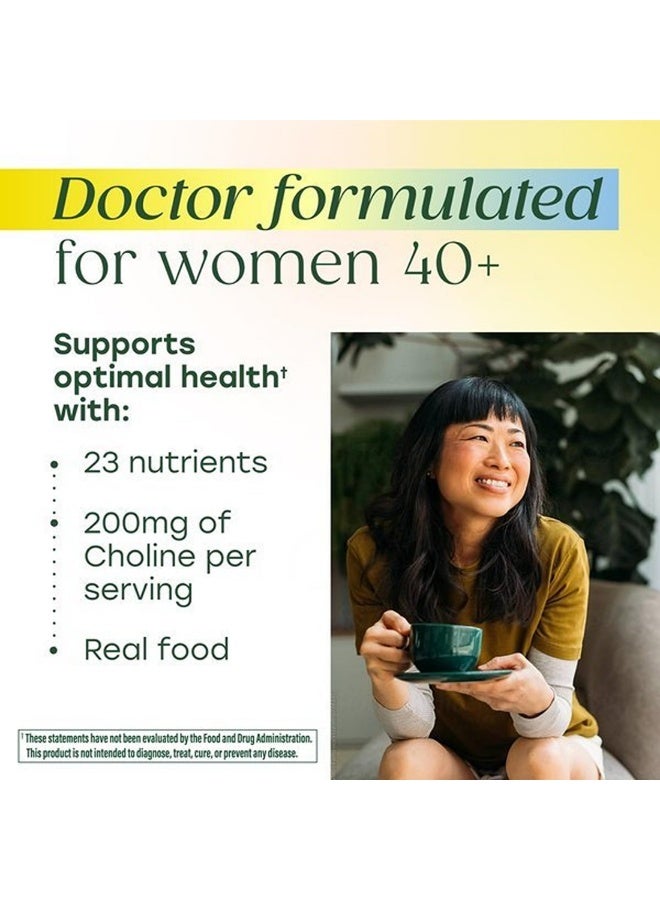 MegaFood Advanced Multivitamin for Women 40+ Doctor Formulated, 60 Tablets,Immune Support, Cellular Energy, Bone & Brain Health, with Choline, Methylfolate, Vitamin C, Non-GMO, Vegetarian, 30 Servings - Image 4